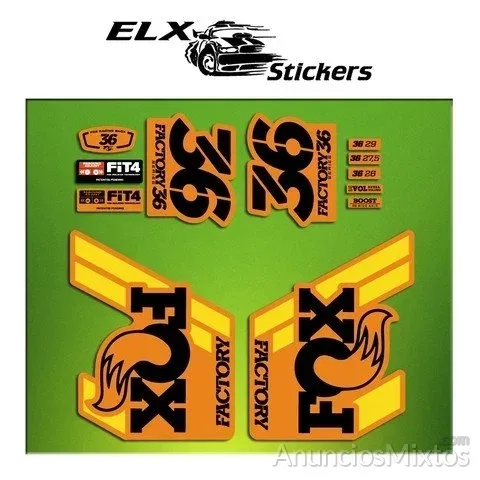 Pegatinas fox 36 2018 elx90 - 18 € - Nuevo - Alicante