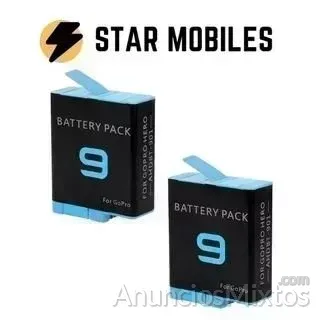 2X BATERIAS GOPRO HERO 9 10 11 12 - 22 € - Nuevo - Madrid 2X BATERIAS GOPRO HERO 9 10 11 12 - 22 € - Nuevo - Madrid