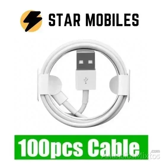 LOTE 100 Cables de carga y datos USB C - USB A - 65 € - Nuevo - Madrid