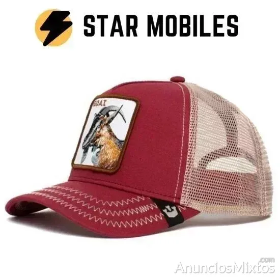 LOTE DE 2 GORRAS CON PARCHE ANIMAL Y BANDERA - 10 € - Nuevo - Madrid