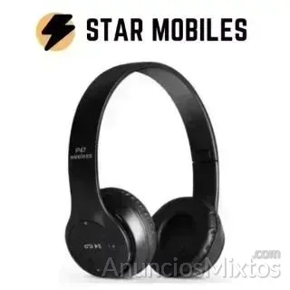 AURICULARES BLUETOOTH INALAMBRICOS DIADEMA P47 - 6 € - Nuevo - Madrid AURICULARES BLUETOOTH INALAMBRICOS DIADEMA P47 - 6 € - Nuevo - Madrid