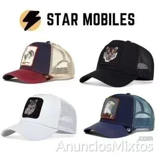 LOTE DE 4 GORRAS ANIMALES REJILLA MODA - 19 € - Nuevo - Madrid