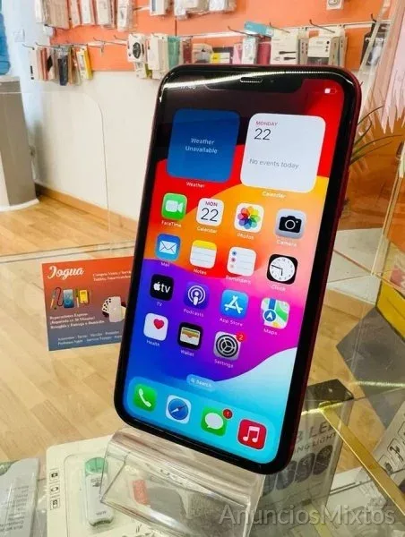 iPhone 11 64 GB Rojo GARANTIA - 270 € - Nuevo - Valencia