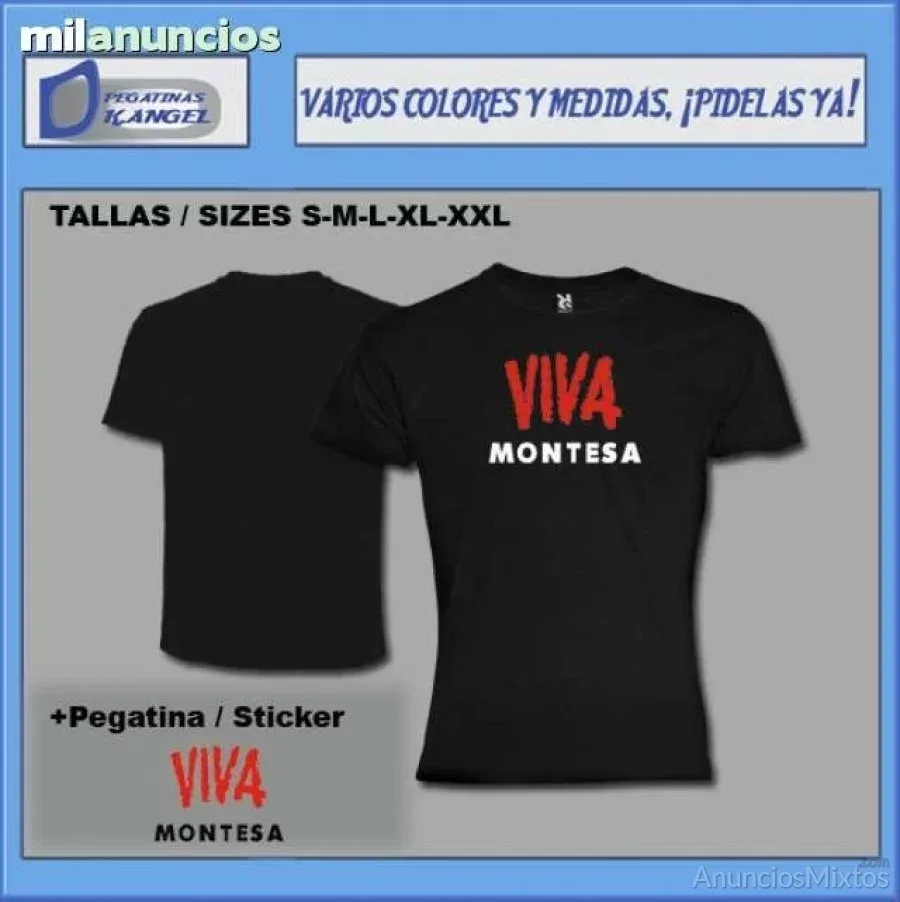 Camiseta viva monresa ref: c90 - 15 € - Nuevo - Alicante