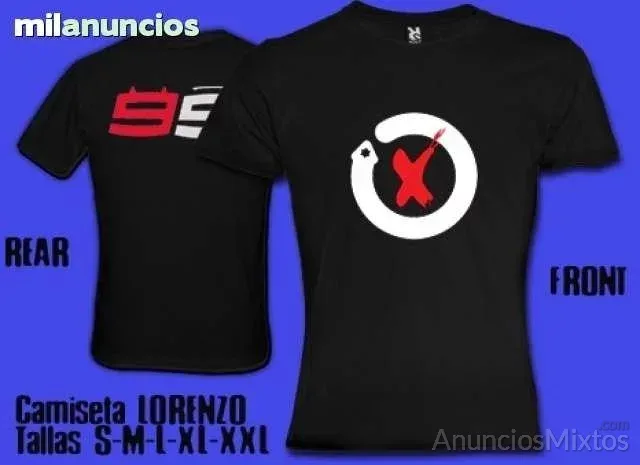 Camiseta lorenzo moto gp ref: cf05 - 15 € - Nuevo - Alicante