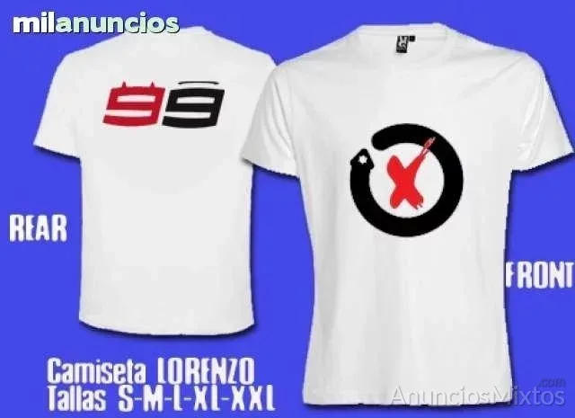 Camiseta lorenzo moto gp ref: cf05 - 15 € - Nuevo - Alicante