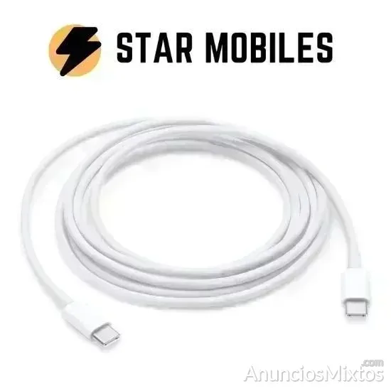 CABLE DE CARGA Y DATOS TYPE C - 8 PIN MACHO MACHO - 3 € - Nuevo - Madrid CABLE DE CARGA Y DATOS TYPE C - 8 PIN MACHO MACHO - 3 € - Nuevo - Madrid