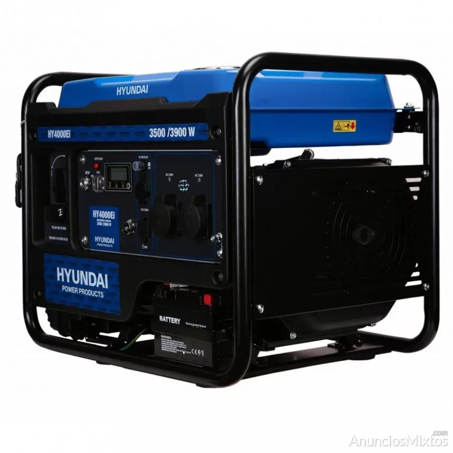 Generador Hyundai 3800w alternador inverter (V2) - 850 € - Nuevo - Sevilla