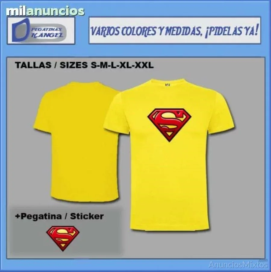 Camiseta superman ref: c23 - 15 € - Nuevo - Alicante