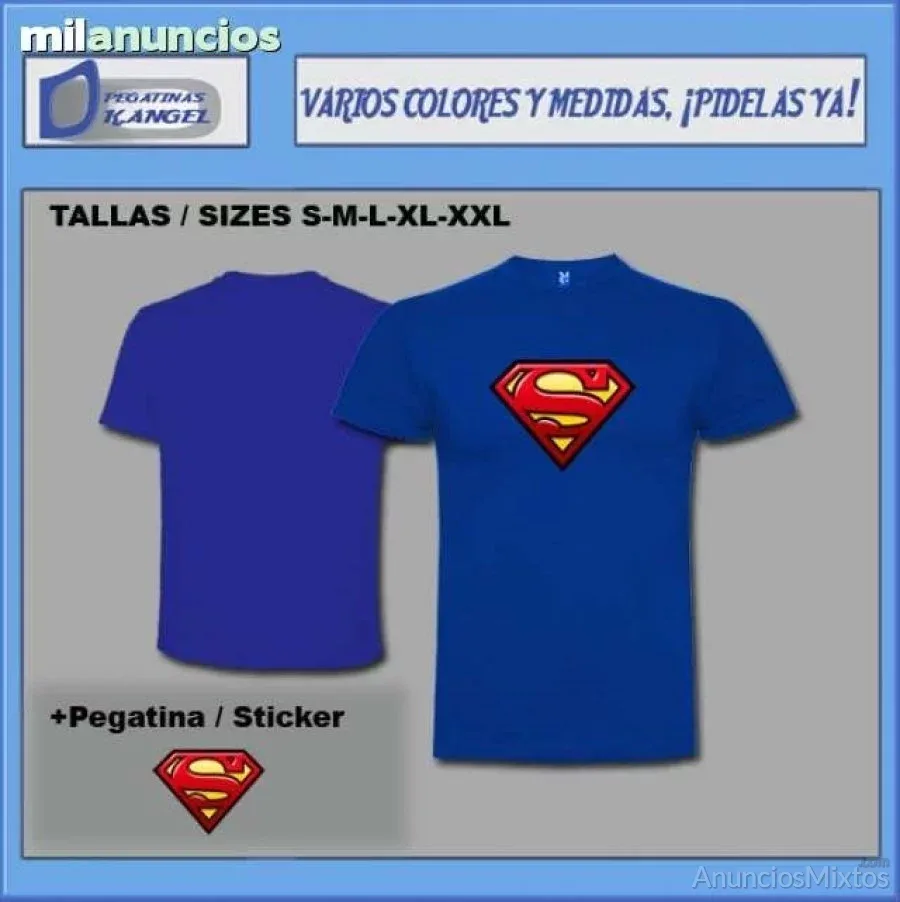 Camiseta superman ref: c23 - 15 € - Nuevo - Alicante