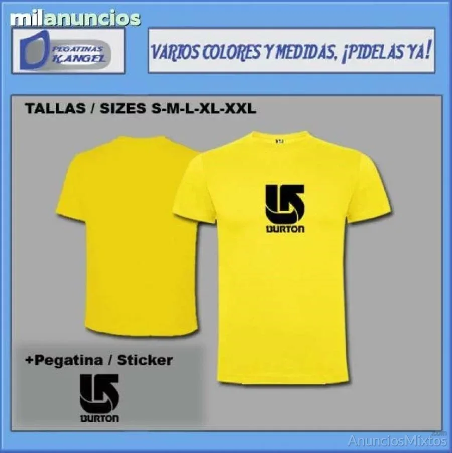 Camiseta burton ref: c63 - 15 € - Nuevo - Alicante
