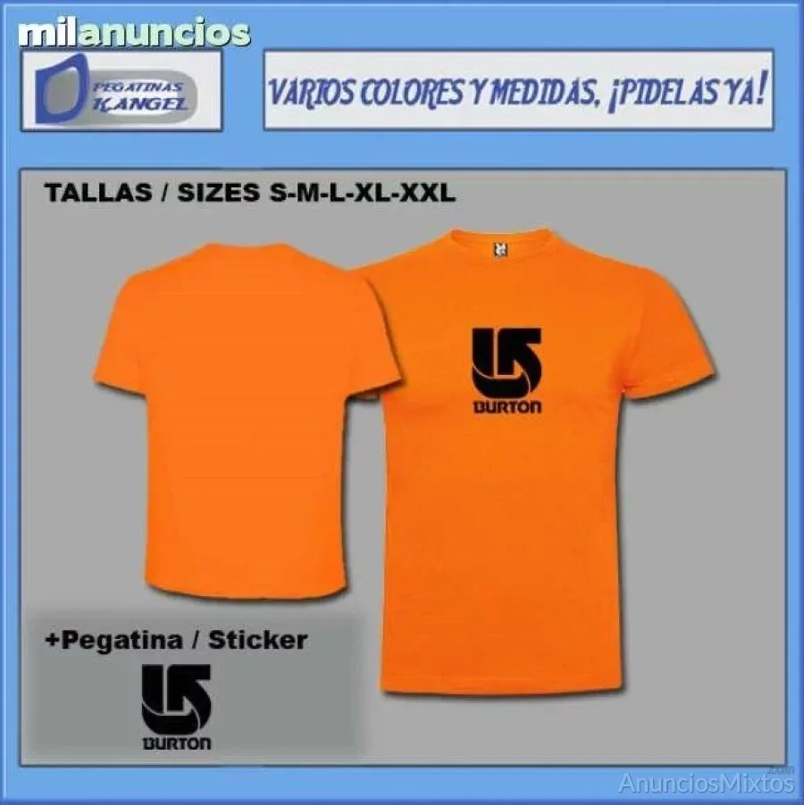 Camiseta burton ref: c63 - 15 € - Nuevo - Alicante