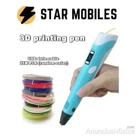 Bolígrafo de impresión 3D electrónico con pantalla - 12 € - Nuevo - Madrid