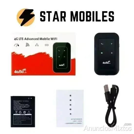 MODEM PORTATIL INALAMBRICO ENRUTADOR SIM 4G - 26 € - Nuevo - Madrid