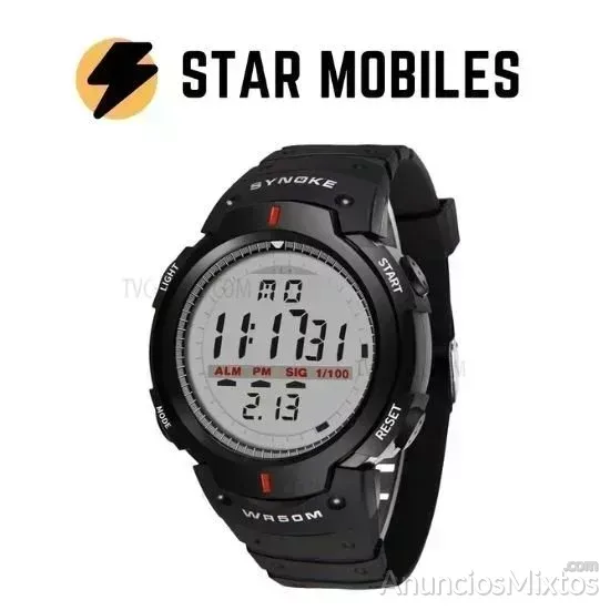 RELOJ DEPORTIVO DIGITAL SUMERGIBLE SYNOKE - 5 € - Nuevo - Madrid RELOJ DEPORTIVO DIGITAL SUMERGIBLE SYNOKE - 5 € - Nuevo - Madrid