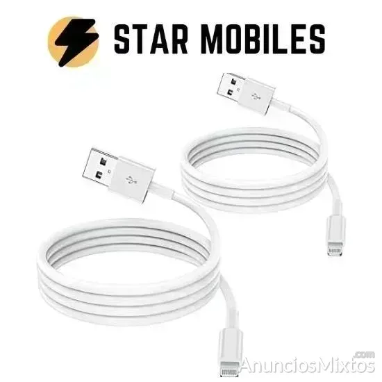 SET LOTE PACK 2 CABLES PARA IPHONE USB LIGHTNING - 6 € - Nuevo - Madrid SET LOTE PACK 2 CABLES PARA IPHONE USB LIGHTNING - 6 € - Nuevo - Madrid