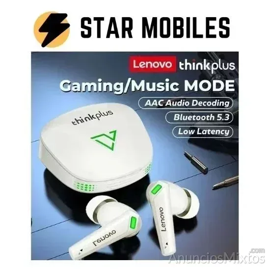 AURICULARES BLUETOOTH GAMER LENOVO XT85II - 14 € - Nuevo - Madrid