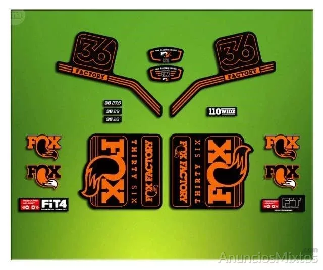 Pegatinas factory fox 36 2016 elx17 - 18 € - Nuevo - Alicante Pegatinas factory fox 36 2016 elx17 - 18 € - Nuevo - Alicante