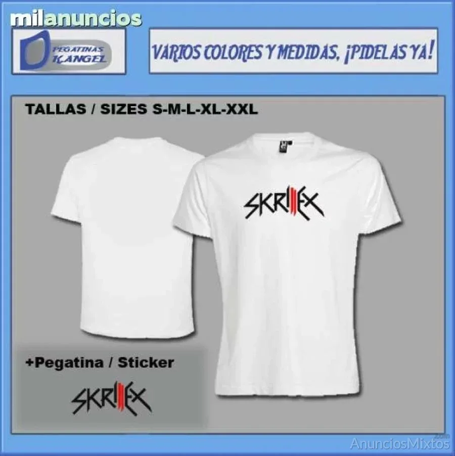 Camiseta skrex ref: c54 - 15 € - Nuevo - Alicante