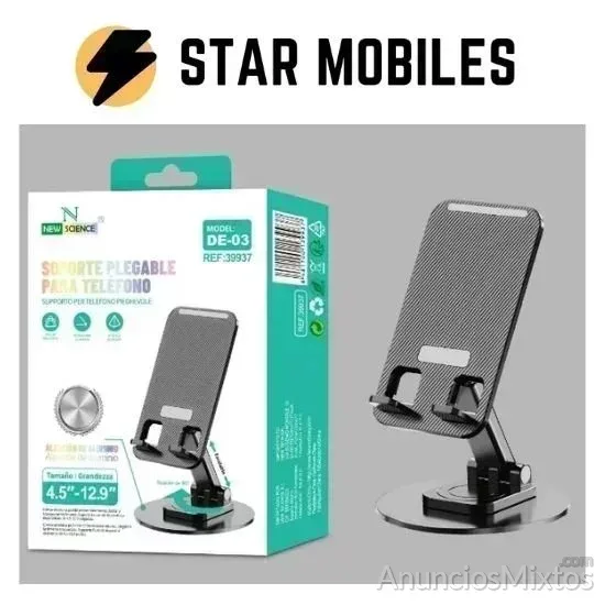 SOPORTE PARA TELEFONO SMARTPHONE O TABLET DE-03 - 7 € - Nuevo - Madrid