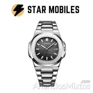 RELOJ PP LUJO ACERO ESFERA NEGRA SUMERGIBLE 30M - 14 € - Nuevo - Madrid RELOJ PP LUJO ACERO ESFERA NEGRA SUMERGIBLE 30M - 14 € - Nuevo - Madrid