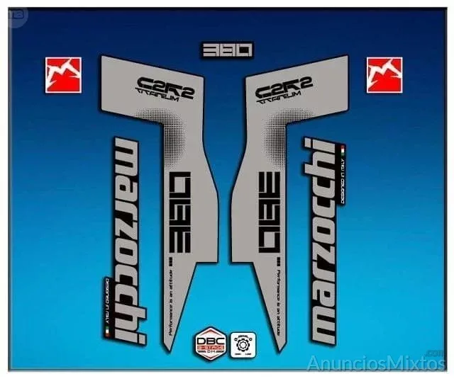 Pegatina marzocchi 380 c2rctitanium am70 - 15 € - Nuevo - Alicante