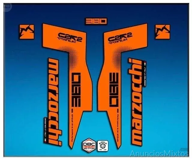 Pegatina marzocchi 380 c2rctitanium am70 - 15 € - Nuevo - Alicante