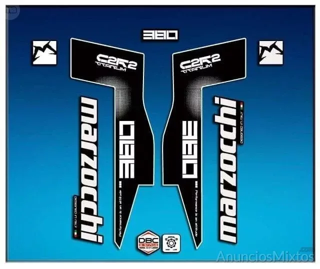 Pegatina marzocchi 380 c2rctitanium am70 - 15 € - Nuevo - Alicante