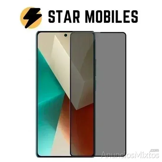 CRISTAL TEMPLADO XIAOMI REDMI NOTE 13PRO ANTIESPIA - 5 € - Nuevo - Madrid