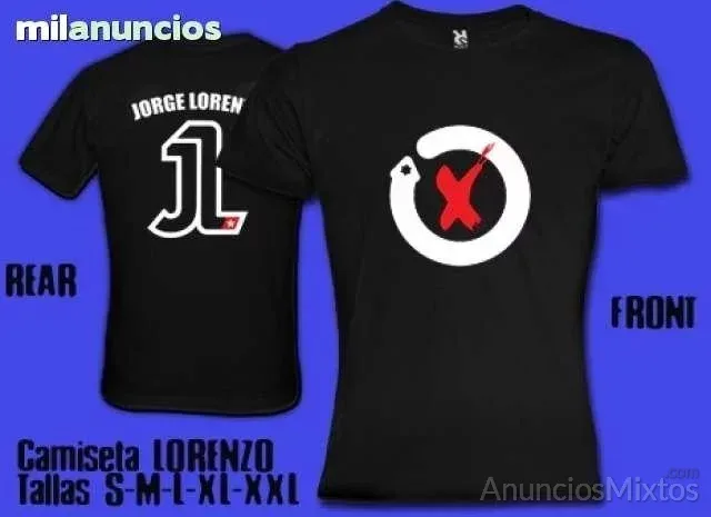 Camiseta jorge lorenzo moto ref: cf07 - 16 € - Nuevo - Alicante