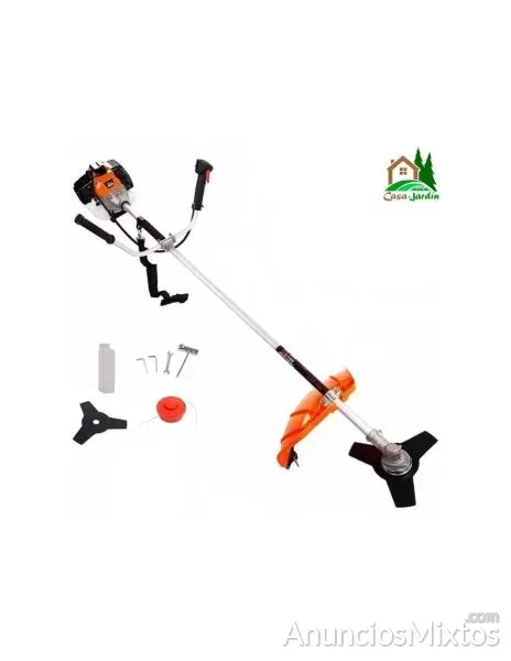 Desbrozadora 52cc gasolina con 2 discos ✂️ - 109 € - Nuevo - Madrid