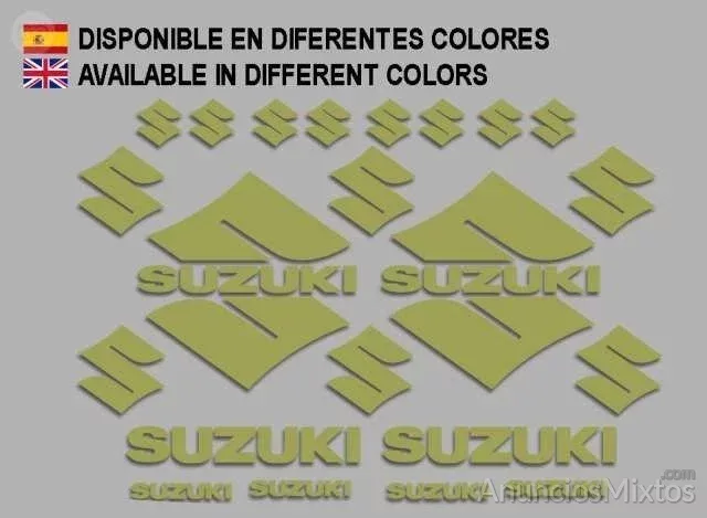 Pegatinas suzuki ref: f190 moto - 9 € - Nuevo - Alicante Pegatinas suzuki ref: f190 moto - 9 € - Nuevo - Alicante