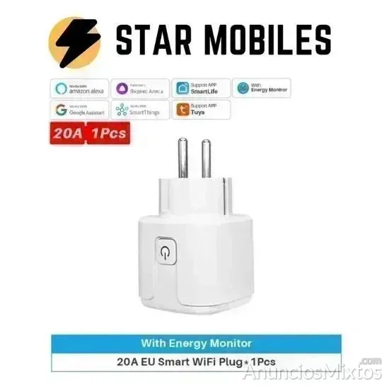 Enchufe inteligente con WiFi de 20A para el hogar - 8 € - Nuevo - Madrid