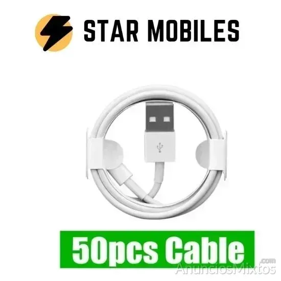 LOTE 50 Cables de carga y datos USB C - USB A - 34 € - Nuevo - Madrid