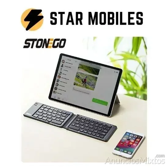 teclado inalámbrico plegable con Bluetooth - 14 € - Nuevo - Madrid