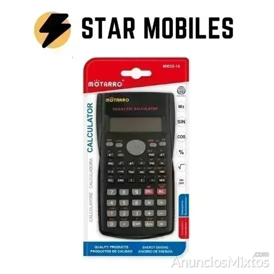 CALCULADORA CIENTIFICA MULTIFUNCIONAL MATEMATICAS - 8 € - Nuevo - Madrid