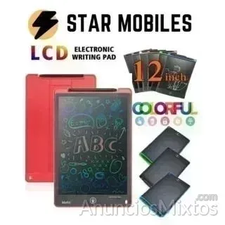 PIZARRA TABLET LCD 12 PULGADAS INFANTIL DIBUJAR - 9 € - Nuevo - Madrid