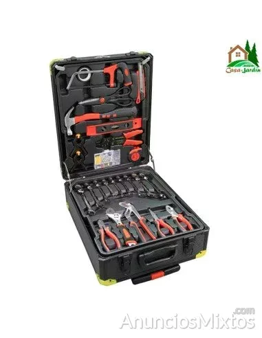 Maleta de Herramientas de Aluminio con 356 piezas - 105 € - Nuevo - Madrid