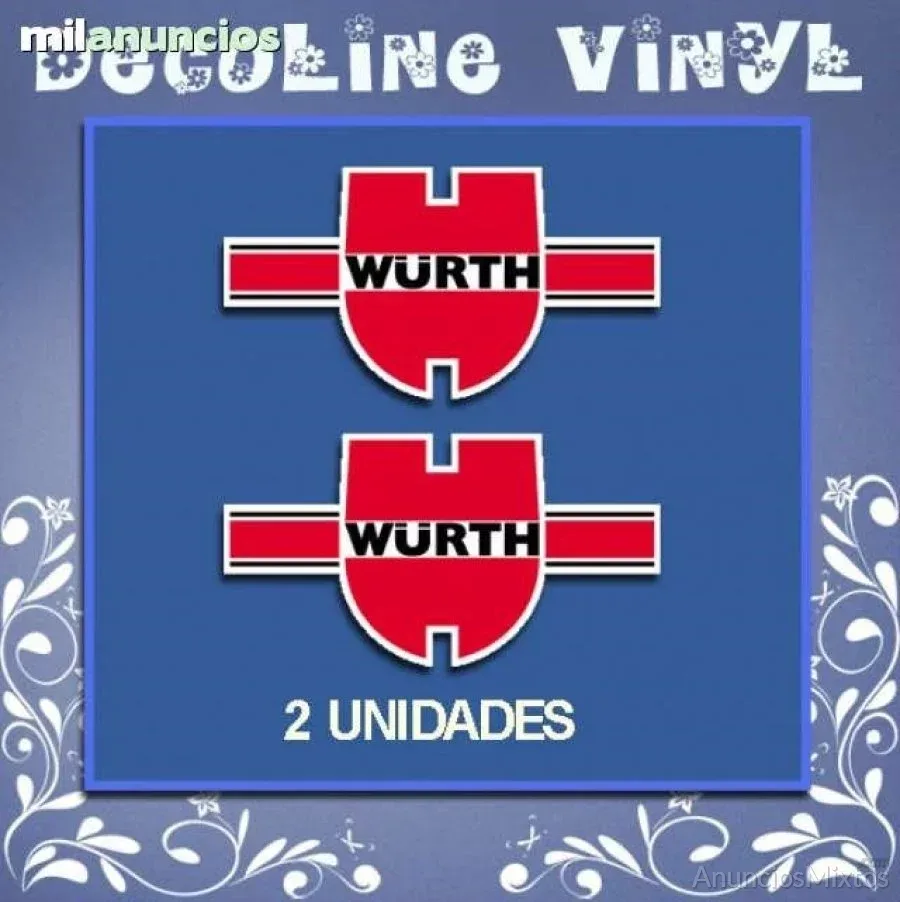 Pegatinas würth ref: dp116 - 4 € - Nuevo - Alicante Pegatinas würth ref: dp116 - 4 € - Nuevo - Alicante
