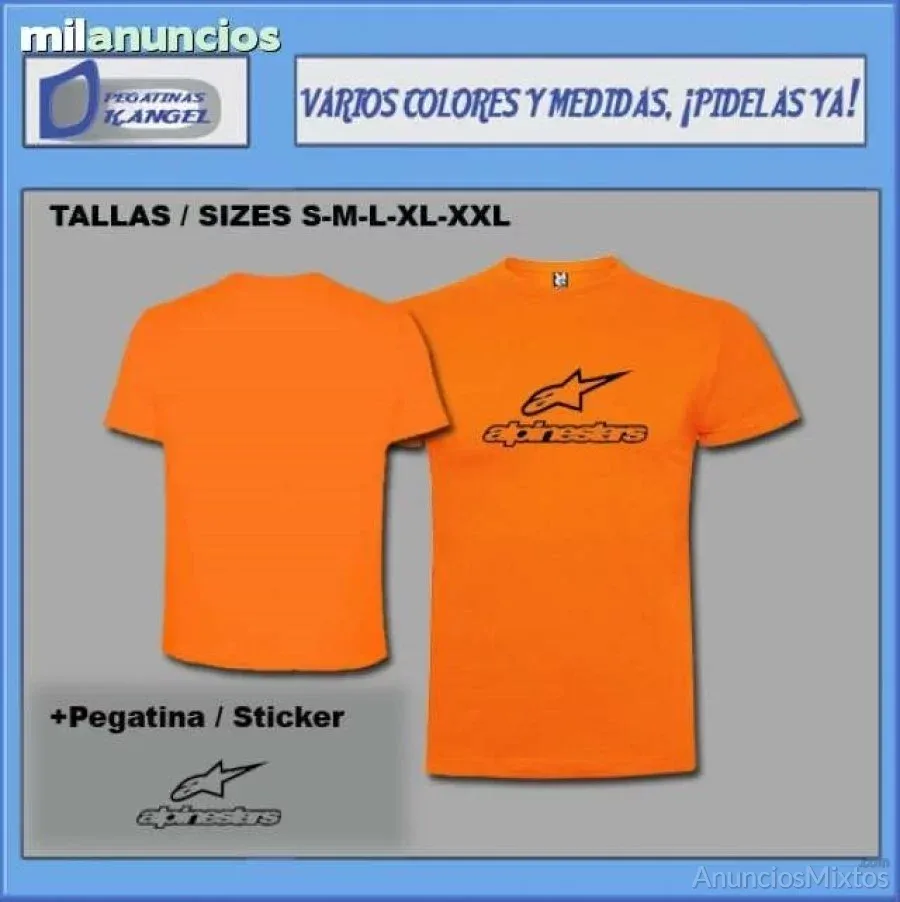 Camiseta alpinestars ref: c25 - 15 € - Nuevo - Alicante