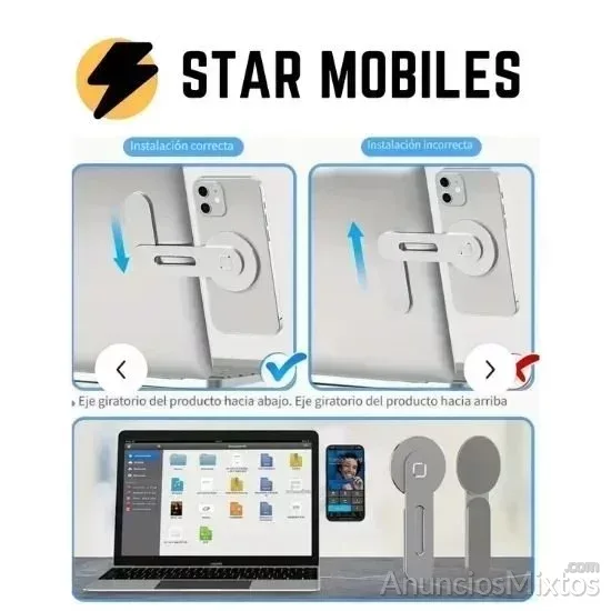 SOPORTE MAGNETICO DE MOVIL para Monitor - 9 € - Nuevo - Madrid SOPORTE MAGNETICO DE MOVIL para Monitor - 9 € - Nuevo - Madrid