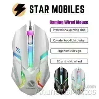 Ratón USB con cable retroiluminado gaming s1 - 5 € - Nuevo - Madrid