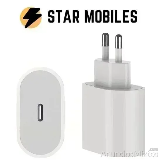 ENCHUFE CARGADOR CARGA RAPIDA 25W TIPO C - 6 € - Nuevo - Madrid
