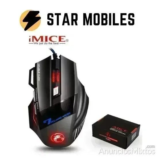 RATON MECANICO X7 GAMING CON CABLE - 9 € - Nuevo - Madrid