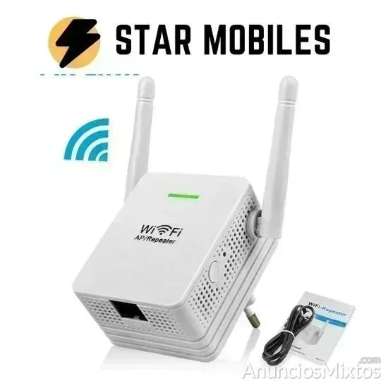 Repetidor WiFi inalámbrico CON 2 ANTENAS 300Mbps. - 7 € - Nuevo - Madrid Repetidor WiFi inalámbrico CON 2 ANTENAS 300Mbps. - 7 € - Nuevo - Madrid