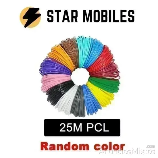 FILAMENTOS Bolígrafo de impresión 3D 25M PLA PCL - 5 € - Nuevo - Madrid