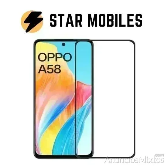 PROTECTOR CRISTAL TEMPLADO OPPO A58 - 4 € - Nuevo - Madrid PROTECTOR CRISTAL TEMPLADO OPPO A58 - 4 € - Nuevo - Madrid