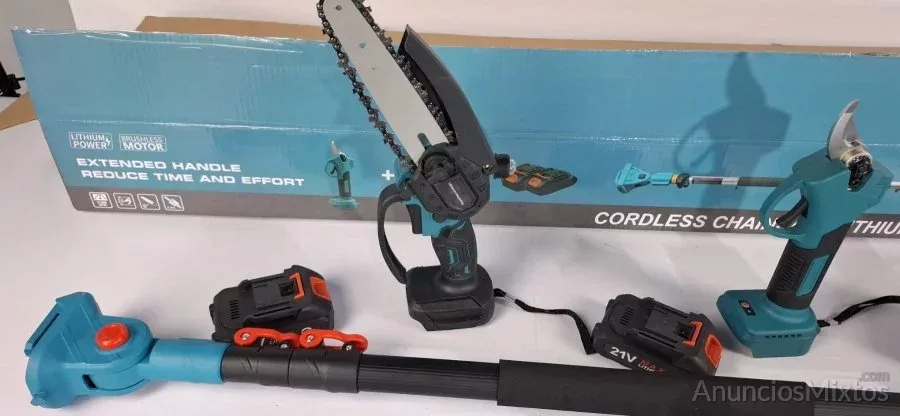 conjunto de altura motosierra y tijeras - 89 € - Nuevo - Madrid