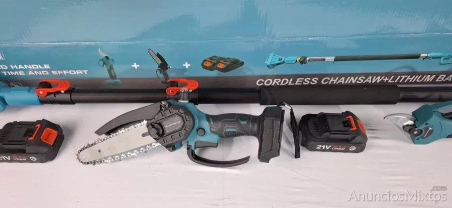conjunto de altura motosierra y tijeras - 89 € - Nuevo - Madrid
