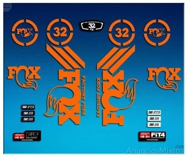 Pegatinas horquilla fork fox 32 am63 - 13 € - Nuevo - Alicante